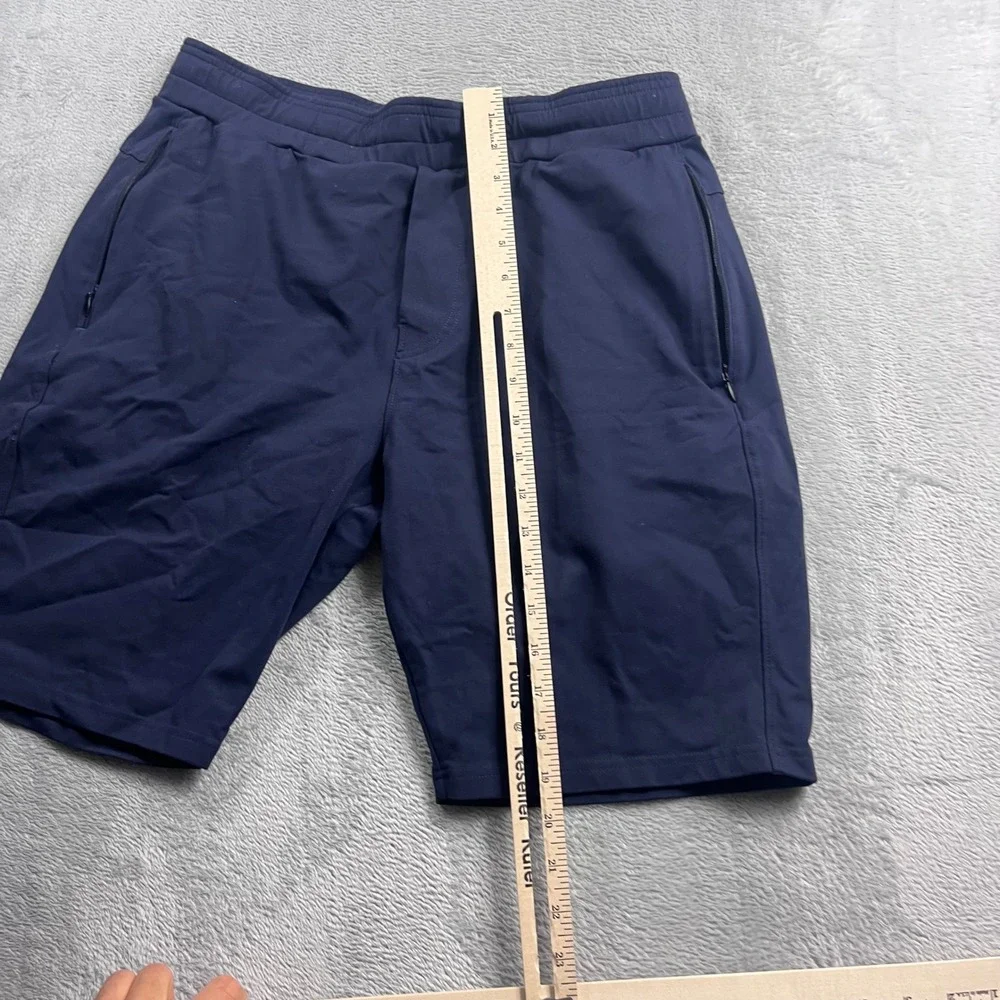 Public Rec All Day Every Day Shorts Mens 34 Navy Blue Athletic Gym Casual 7 Inch